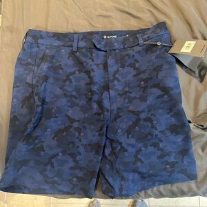 GFore blue camo skull golf shorts. Size 35